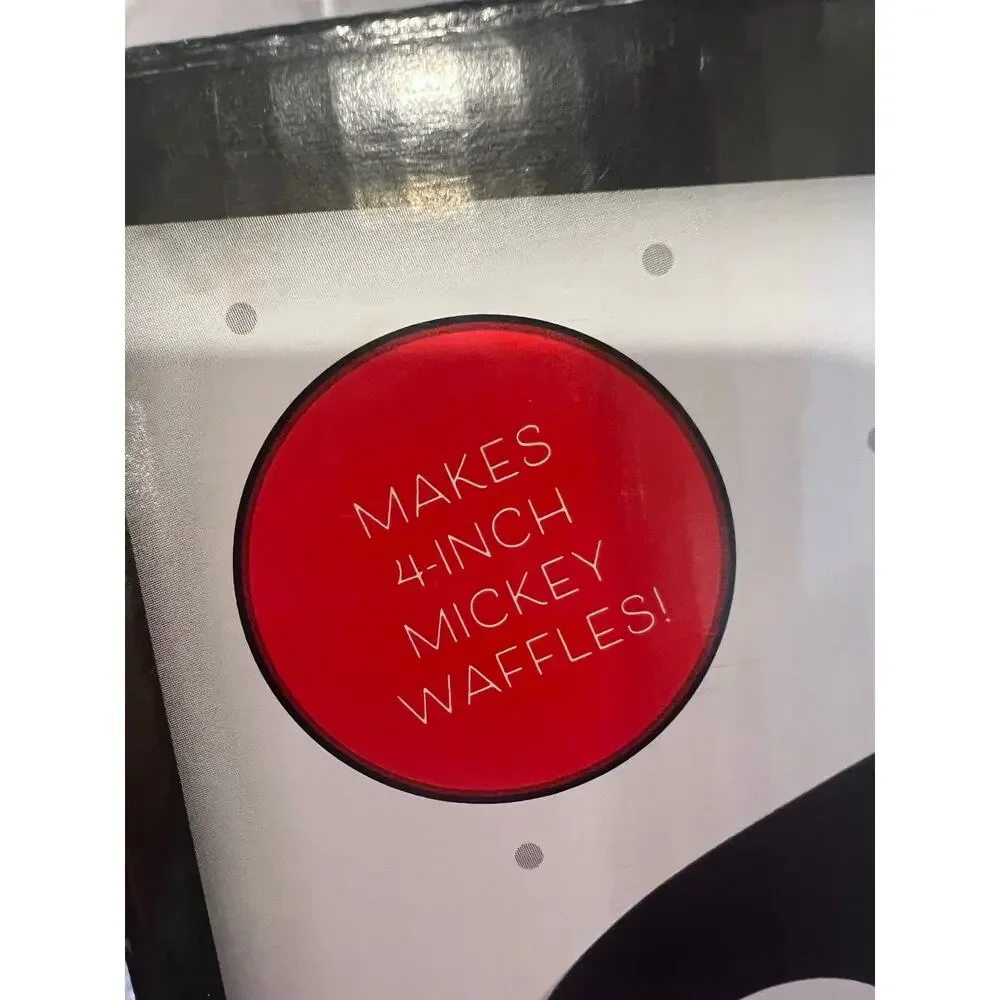 Mickey Mouse 4 Inch Mini Waffle Maker Family Fun Disney Gift New Collectibles
